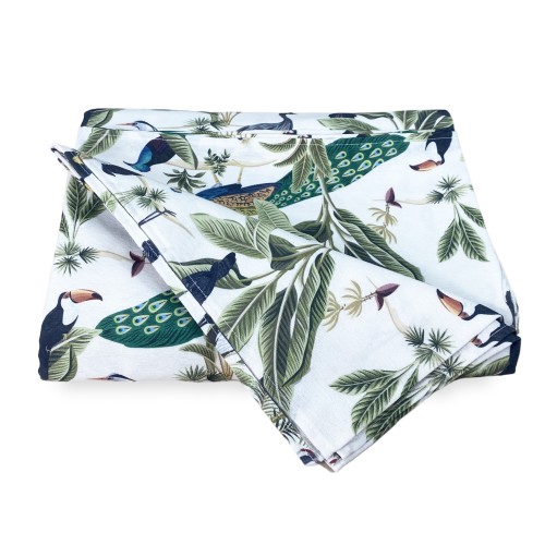 FURNISHING COVER cover GRAN SCARF BEDSPREAD sofa cover FABRIC LONETA BIRDY with Birds