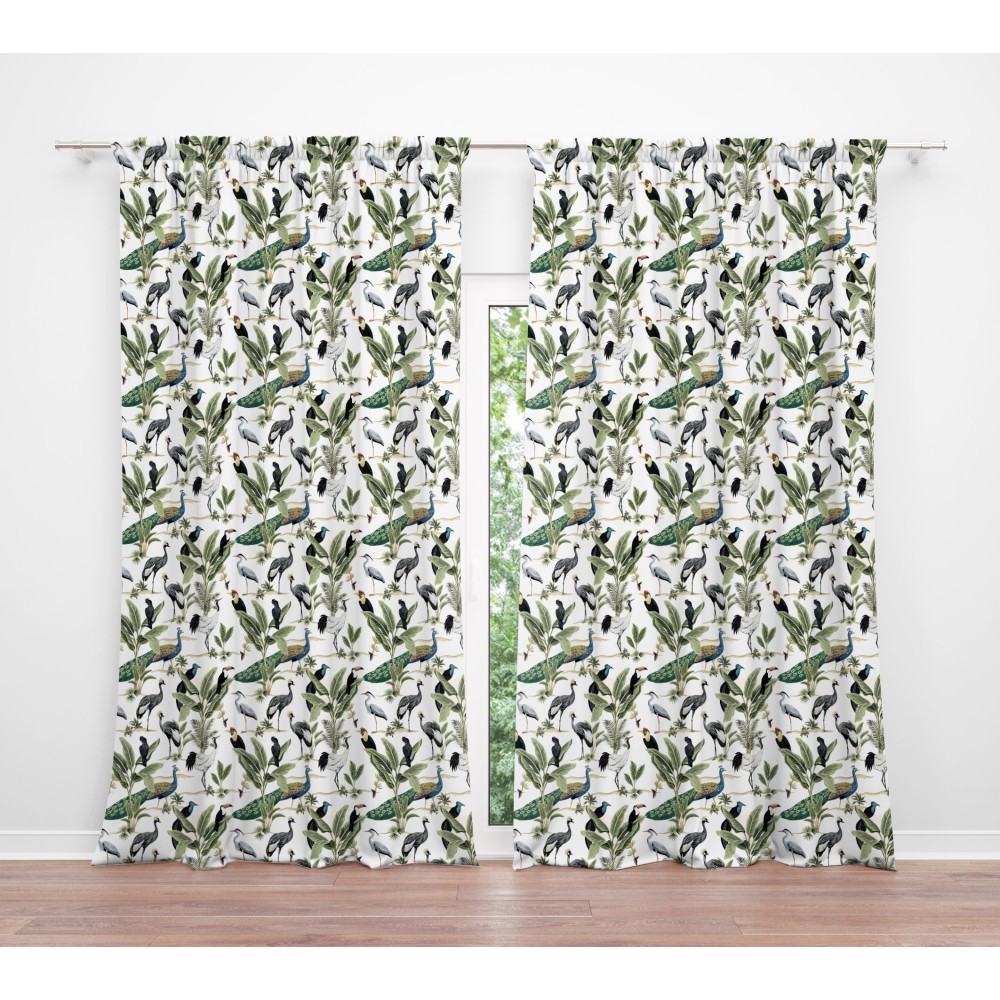 BIRDY TENT With Birds cm.150X280 made MADE in ITALY