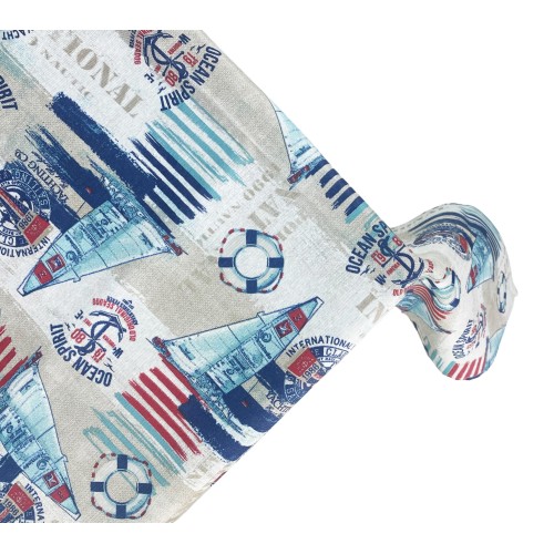 MANTEL ANTIMANCHAS TORINO RESINADO MARE VELA Azul