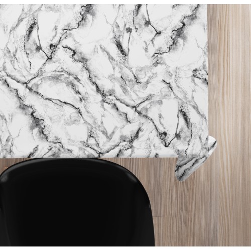 NAPPE ANTITACHES RÉSINE MARBRE DE TORINO effet Marbre Blanc