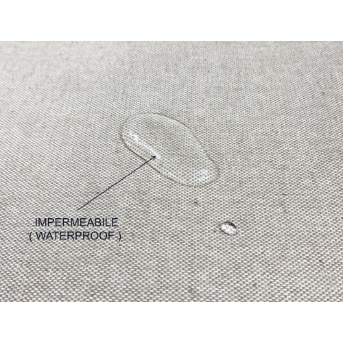 NAPPE ANTITACHES RÉSINE TORINO Couleur unie ECRÙ