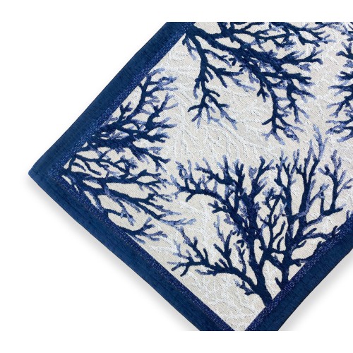 Non-slip MAT Sea SEA Blue Corals Made in Italy