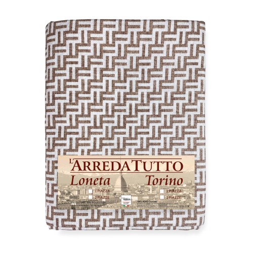 TELO ARREDO copritutto GRAN FOULARD COPRILETTO copridivano TESSUTO FASHION Beige