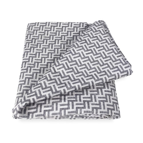 SERVIETTE D’AMEUBLEMENT GRAND FOULARD COUVRE-LIT Housse de canapé FASHION FABRIC Gris