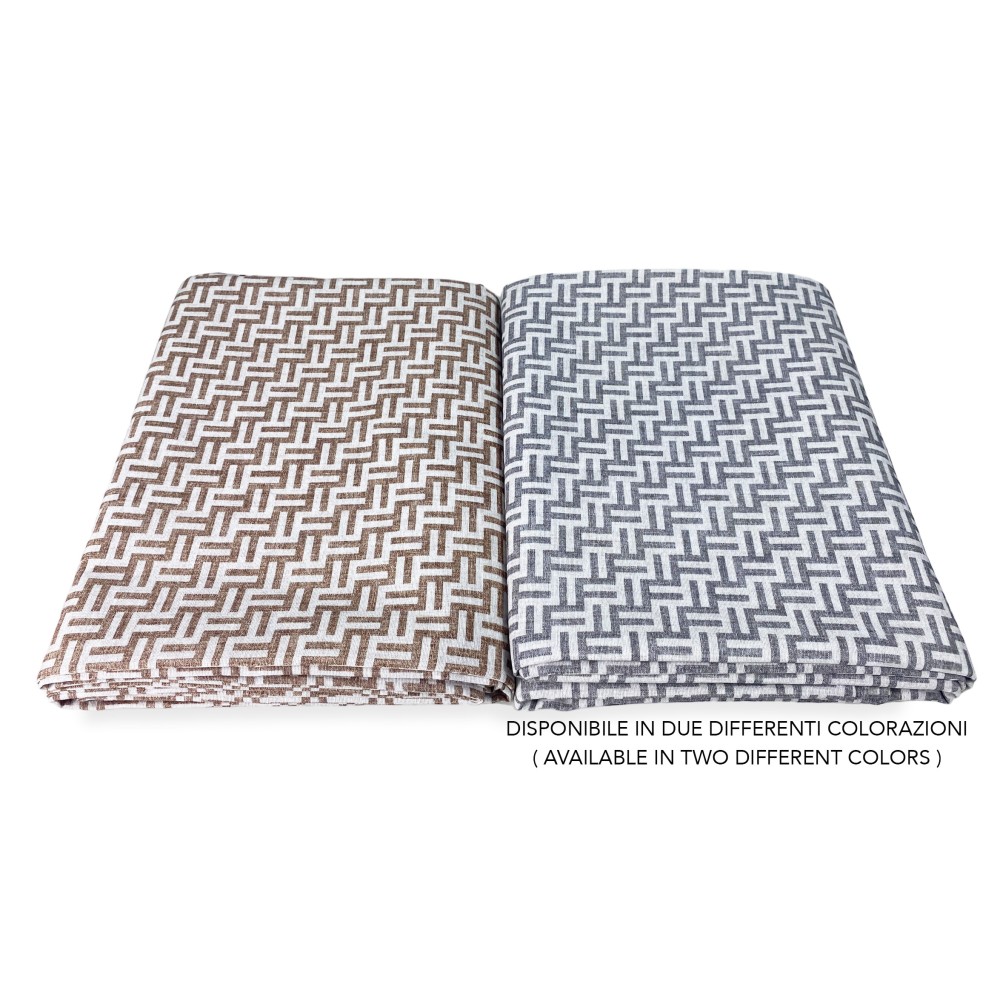 SERVIETTE D’AMEUBLEMENT GRAND FOULARD COUVRE-LIT Housse de canapé FASHION FABRIC Gris