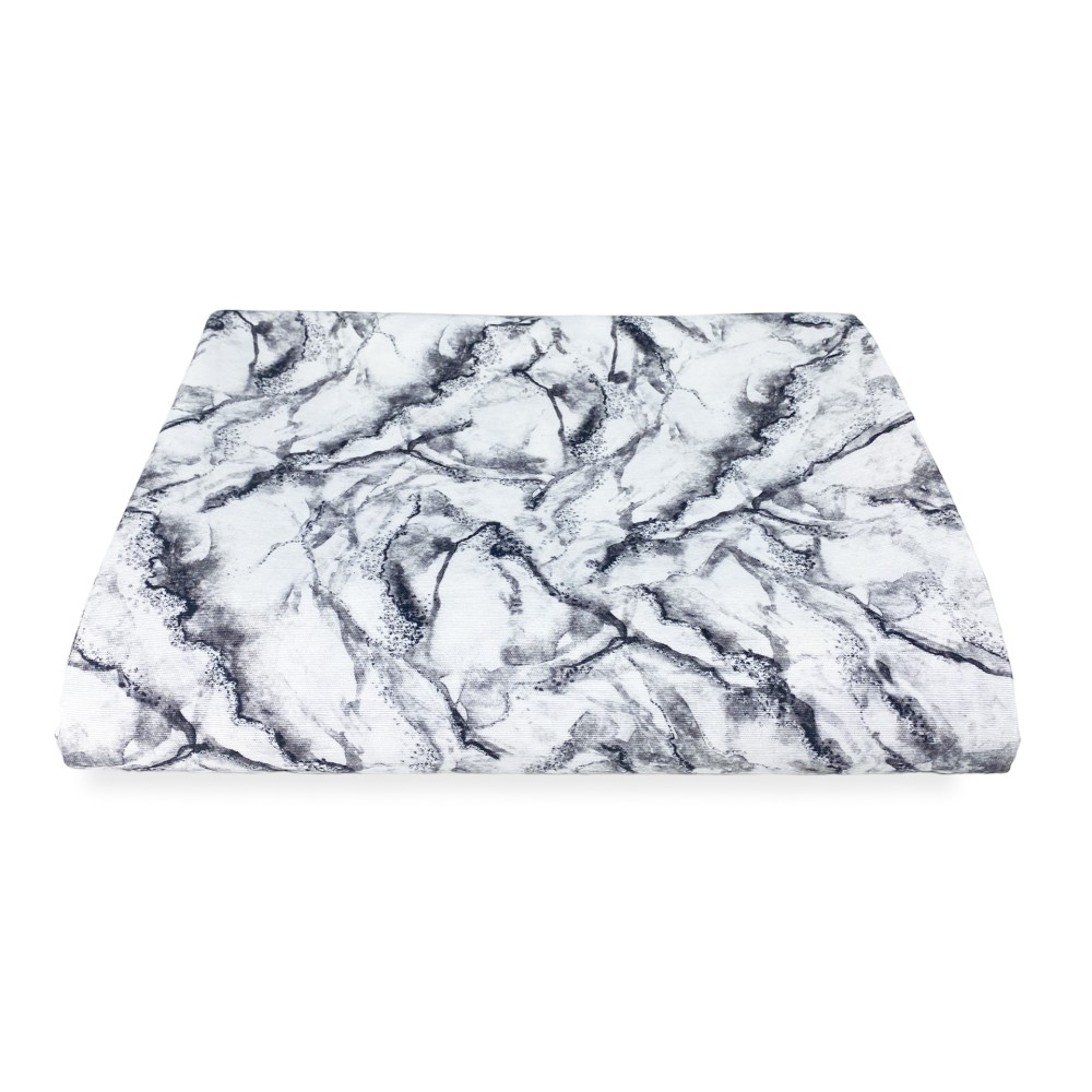 FUNDA DE DECORACIÓN funda GRAN SCARF COLCHA funda de sofá TELA DE MÁRMOL Blanco Jaspeado