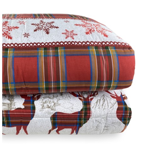 LANZO BOW QUILT © rouge TIROLESE hiver made in Italy