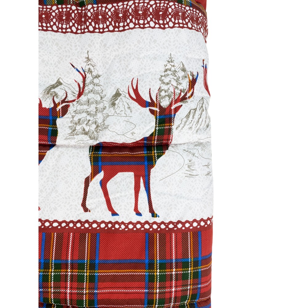 LANZO BOW QUILT © rouge TIROLESE hiver made in Italy