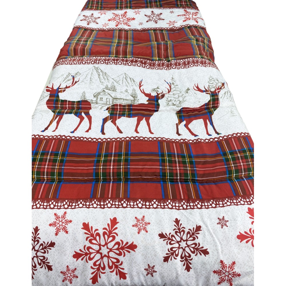 LANZO BOW QUILT © rouge TIROLESE hiver made in Italy