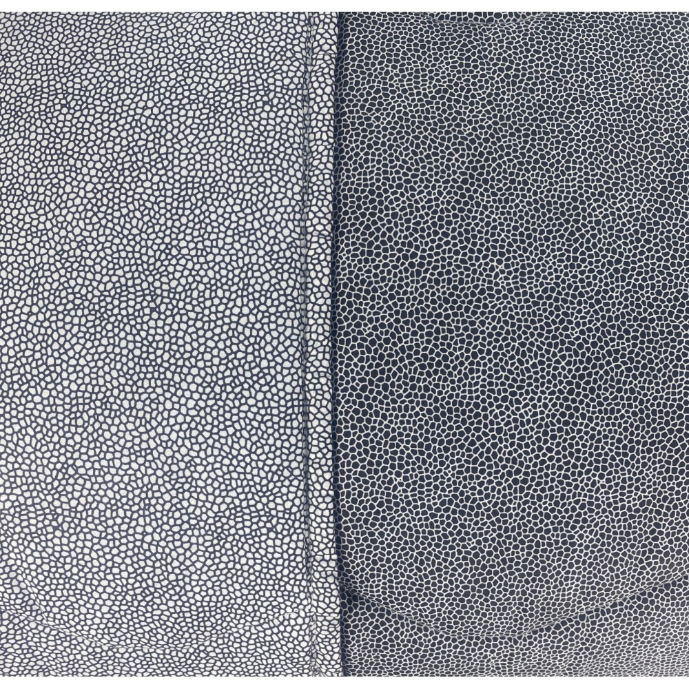 QUILT KOT © dis. BOY grey Black MADE IN ITALY pure COTTON