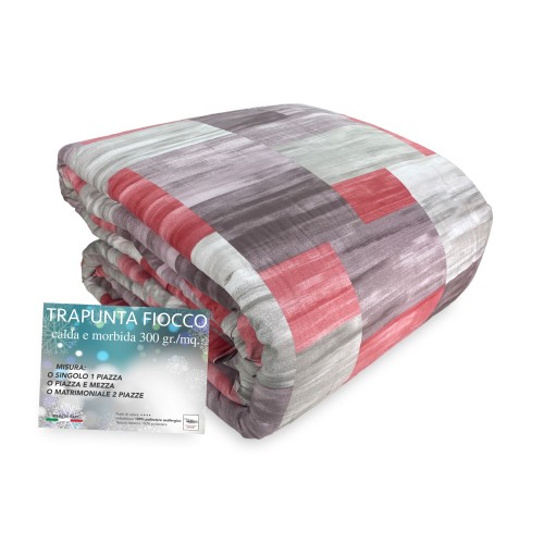 FIOCCO QUADRI QUILT © Rossi Vesette d’hiver fabriquée en Italie