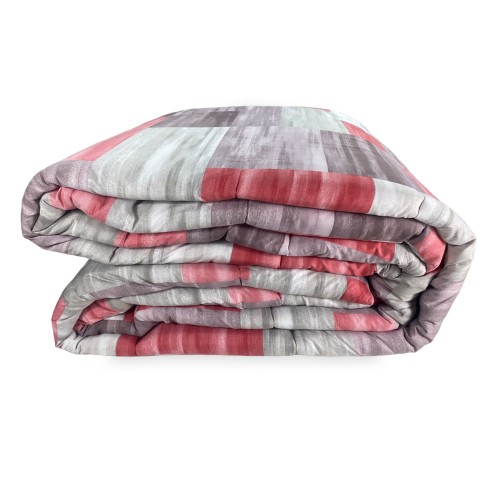 QUILT BOW © CHECKS Red Winter Duvet made in Italy