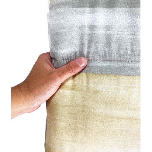 TRAPUNTA FIOCCO © QUADRI Beige Piumone Invernale made in Italy