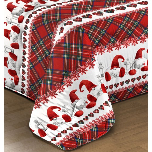 Couette d’hiver ELF RED BOW © Couette d’hiver fabriquée en Italie