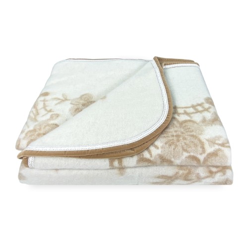 WINTERDECKE AUS REINER WOLLE MIMOSA-ANIROS Made in Italy