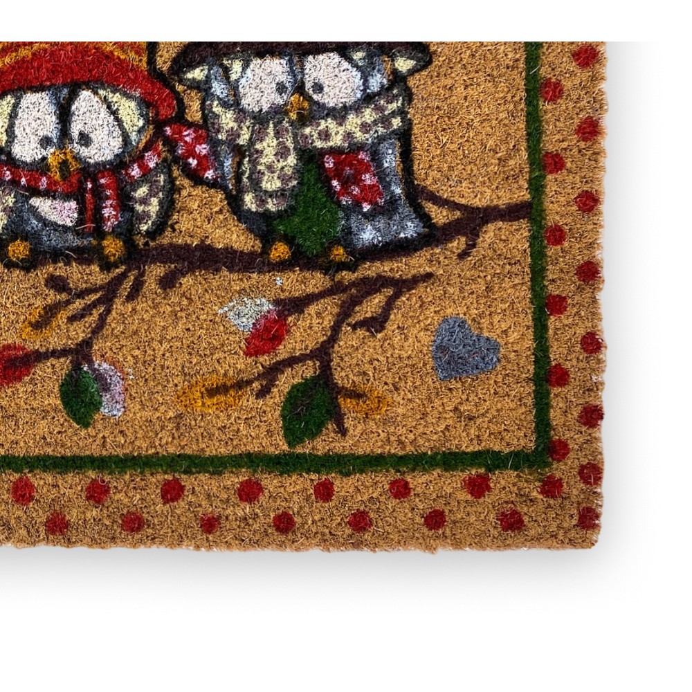 RUG Fußmatte aus natürlicher Kokosnuss GUFETTI auf den Ästen