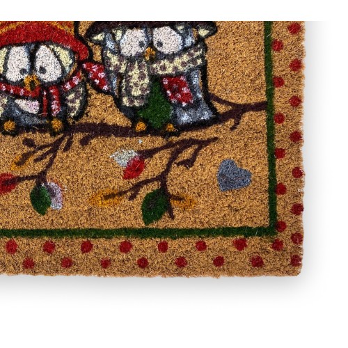 RUG Fußmatte aus natürlicher Kokosnuss GUFETTI auf den Ästen