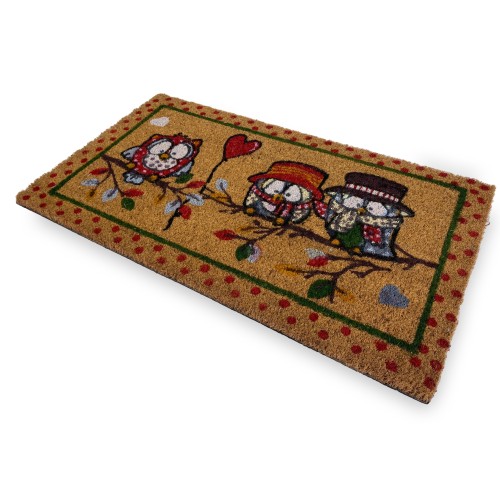 RUG Fußmatte aus natürlicher Kokosnuss GUFETTI auf den Ästen