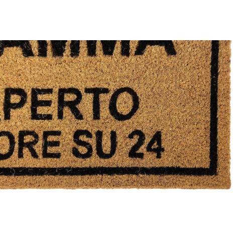 Natural Coconut Doormat GRAND HOTEL MAMMA