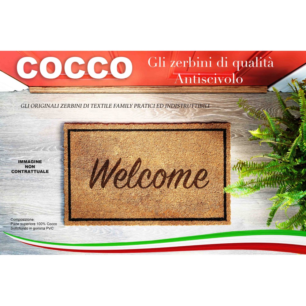 ALFOMBRA Felpudo de coco natural GUFETTI en las ramas