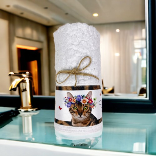 GATTI Spiritosi towel set in Pure Cotton Made in Italy