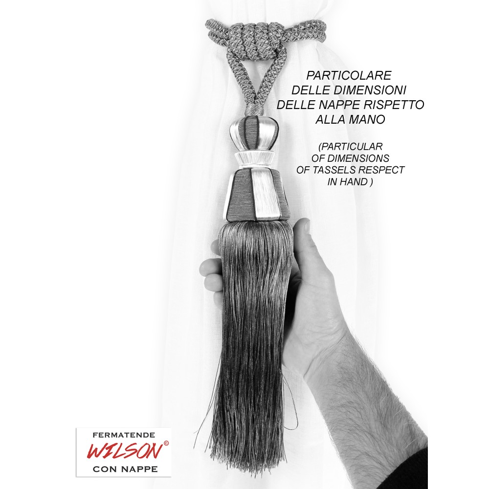 Embrasse WILSON © Cordon et Pompons Boule 2 PIÈCES