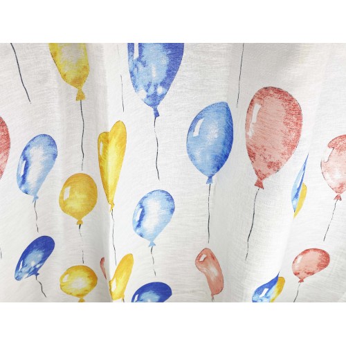 TENDA Modern Bedroom BALLOONS cm. 140X290 Packaged