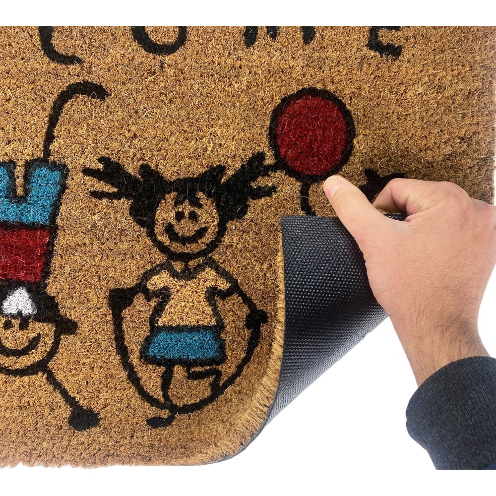RUG Natural Coconut Doormat The Family FAMILY Color