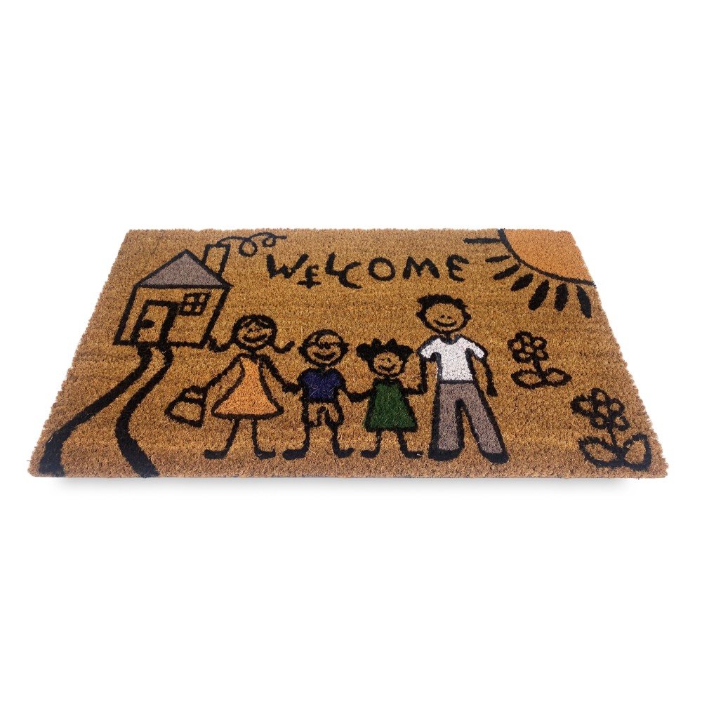 RUG Natural Coconut Doormat La Allegra Famiglia