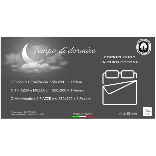 Tyrolean Duvet Cover Hearts "Aprica" Bordeaux – 100% Handmade Cotton Made in Italy