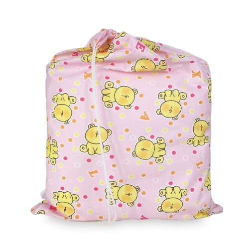 SAC DE MATERNELLE Pierino taille LARGE MAXI cm. 45 x 60 ours en peluche dessin