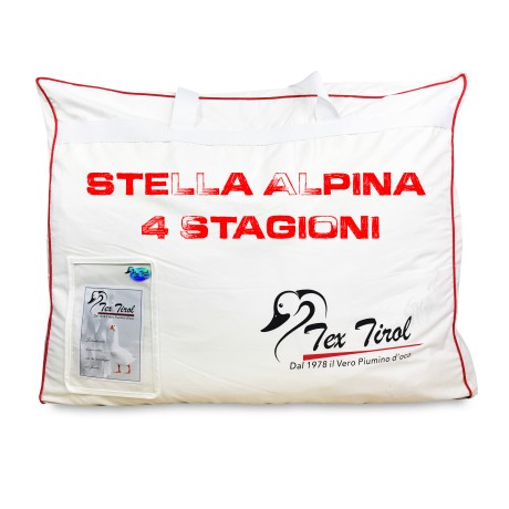 piumino 4 stagioni in puro piumino oca