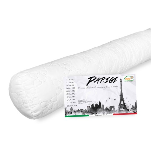 PARIS PILLOW zylindrische lange röhrenförmige Querstange im französischen Stil in 4 GRÖSSEN