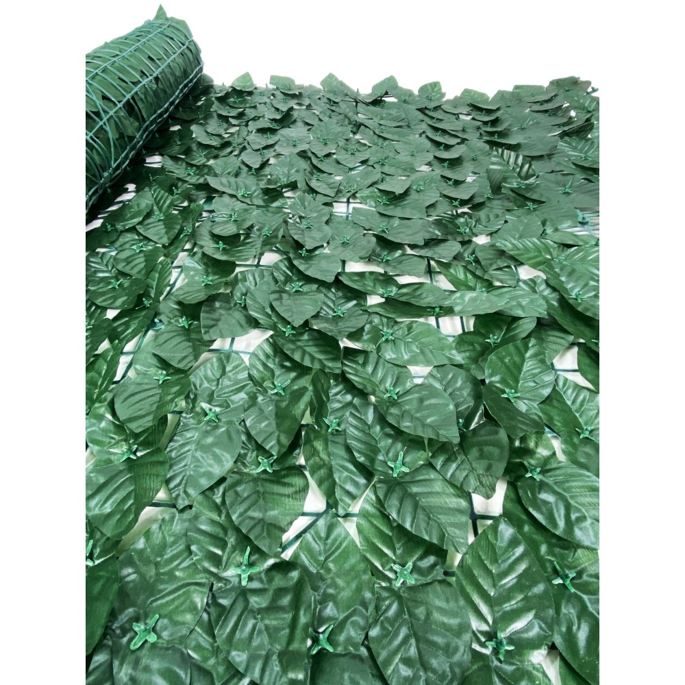 SIEPE Privacy LEAF Finta Artificiale a Foglie per Muri e Balconi Ornamentale frangivista