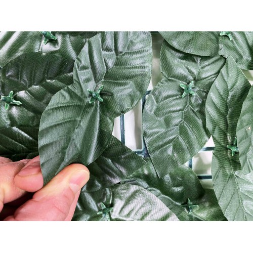Privacy LEAF Hedge Artificial Faux Leaves for Walls and Balconies Ornamental Privacy Breakdown