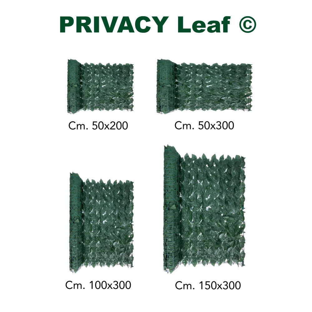 Privacy LEAF Hedge Artificial Faux Leaves for Walls and Balconies Ornamental Privacy Breakdown