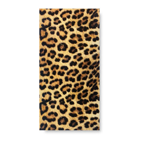 tapis de cuisine léopard