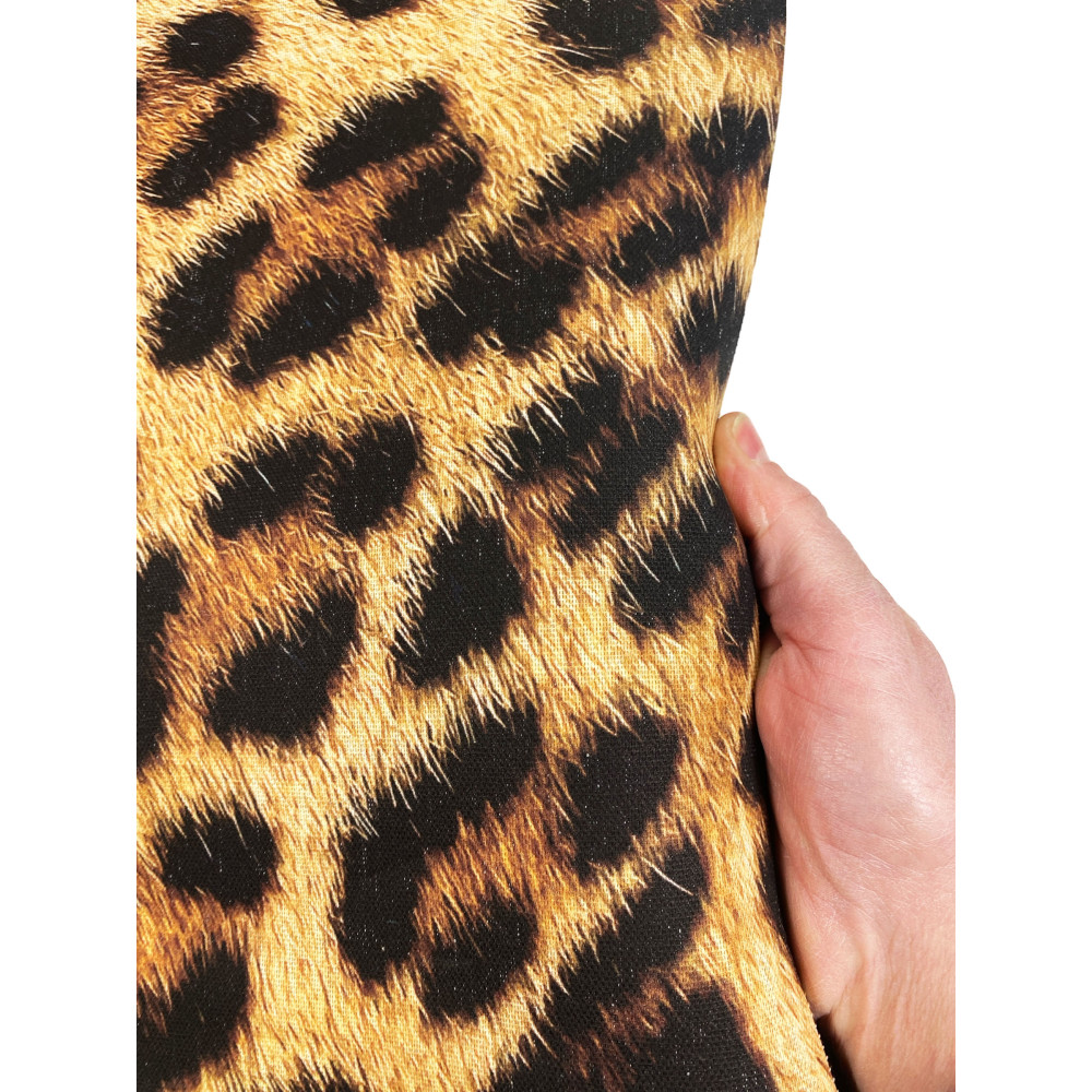 RUG Küchenläufer Rutschfester Leopard gefleckter Läufer Made in Italy