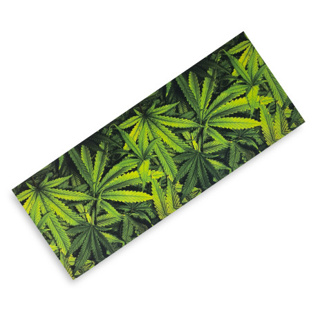 tappeto foglie verdi marijuana