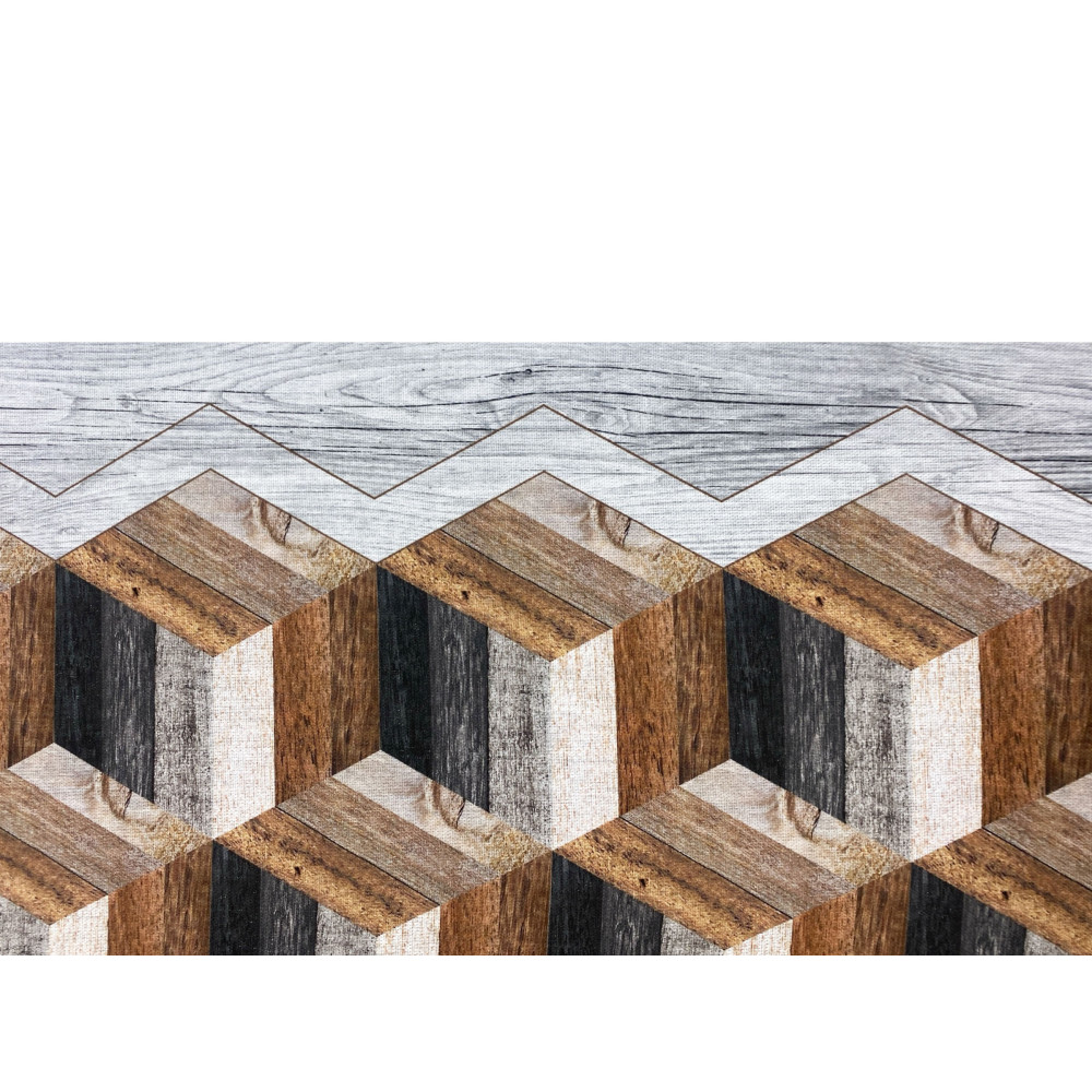 ALFOMBRA Corredor de cocina GEOMÉTRICO Corredor antideslizante fabricado en Italia