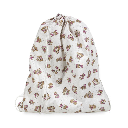 SAC DE MATERNELLE Pierino taille LARGE MAXI cm. 45x60 Sweet Bear Design
