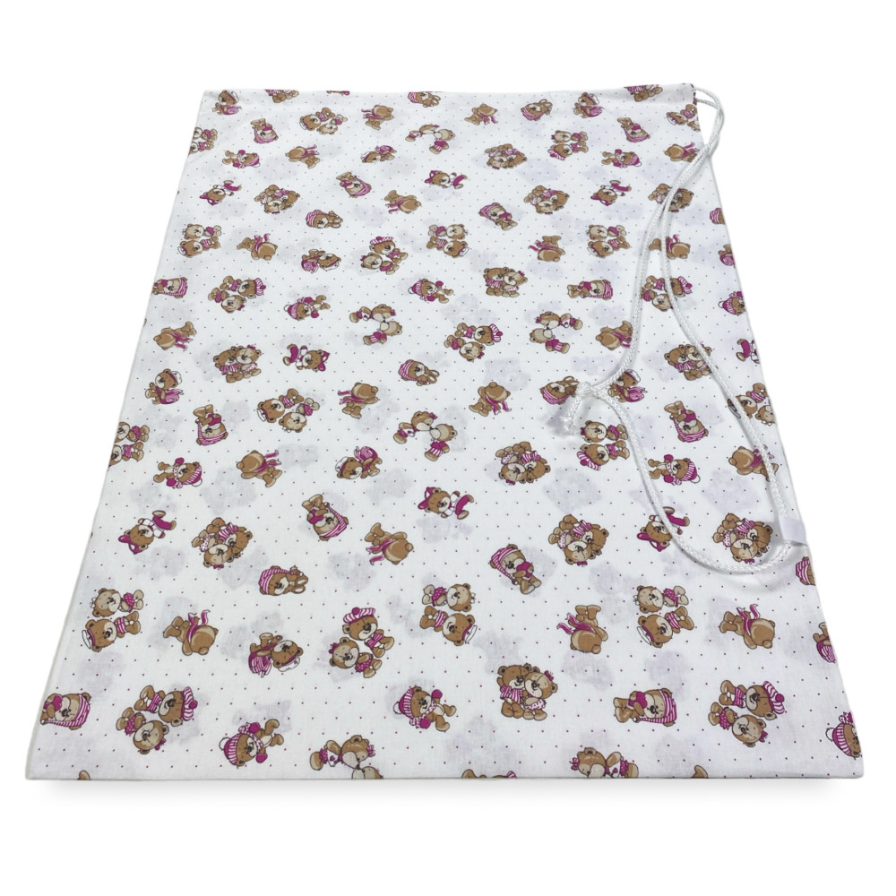 SACCO ASILO Pierino misura GRANDE MAXI cm. 45x60 Disegno Sweet Bear