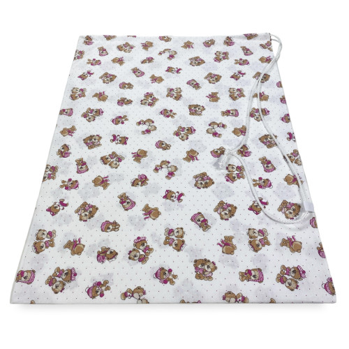 SAC DE MATERNELLE Pierino taille LARGE MAXI cm. 45x60 Sweet Bear Design