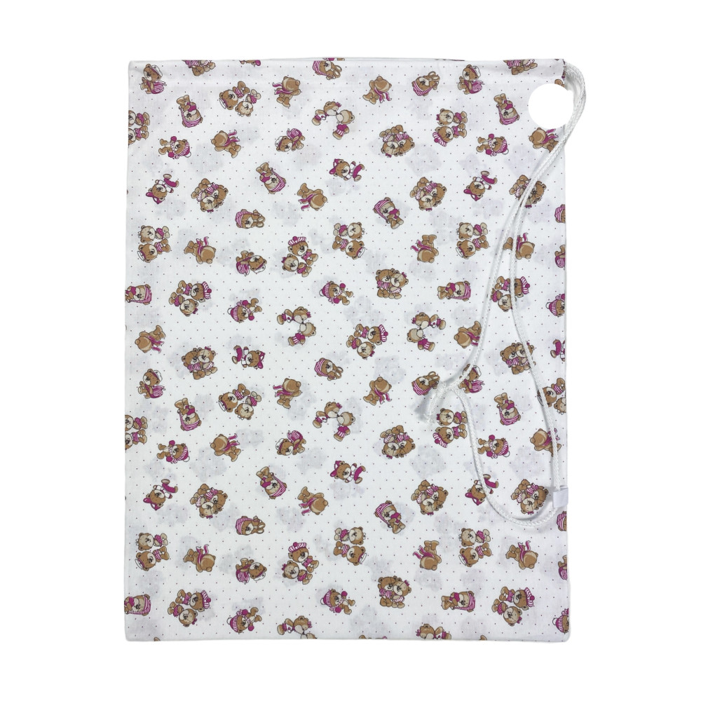 PIERINO KINDERGARTEN BAG size LARGE MAXI cm. 45x60 Sweet Bear Drawing