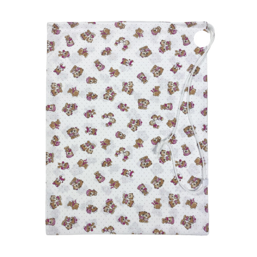 PIERINO KINDERGARTEN BAG Größe LARGE MAXI cm. 45x60 Süßer Bär Zeichnung