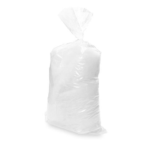 Soft and flaked wadding 100% Polyester Made in Italy for filling Dolls, Cushions and DIY Creations, Pure White