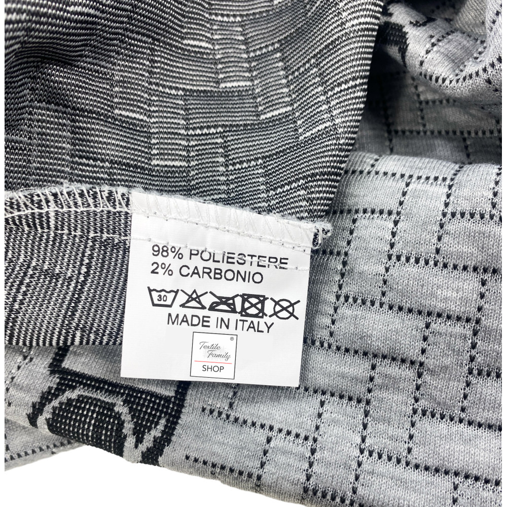 CARB PLUS PILLOWCASE IN CARBON FIBER Antistatic hypoallergenic