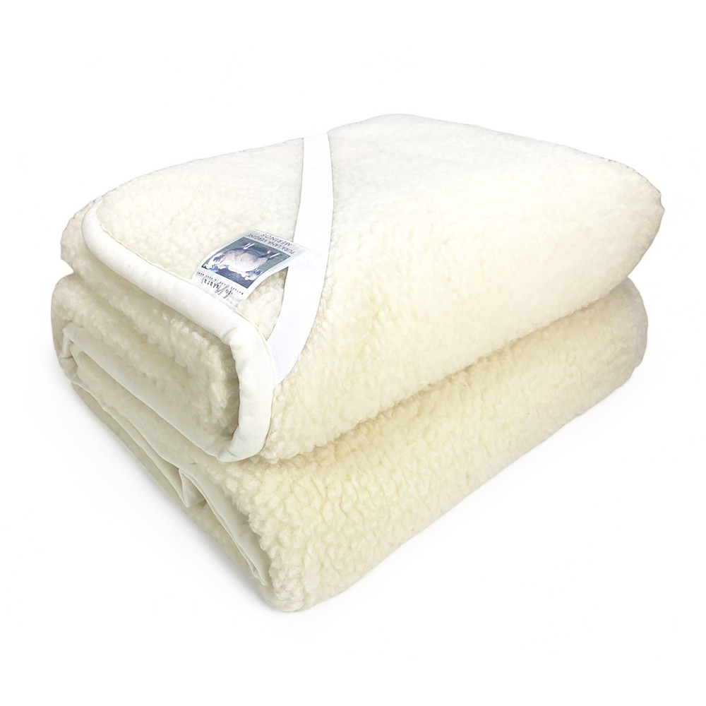 MARY MATTRESS TOPPER in real MERINO WOOL 1000 gr. in 11 different sizes
