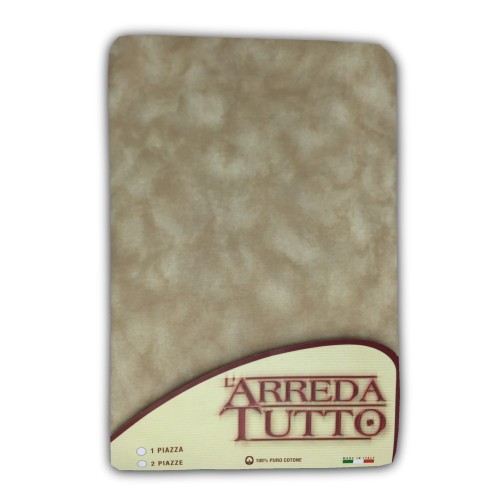 TISSU MEUBLES COPRITUTTO GRANDE ÉCHARPE COUVRE-LIT Couverture de canapé TISSAGE BEIGE