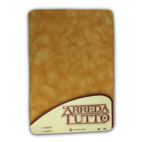 TELO ARREDO COPRITUTTO GRAN FOULARD COPRILETTO COPRIDIVANO  TESSUTO UNITO GIALLO ORO